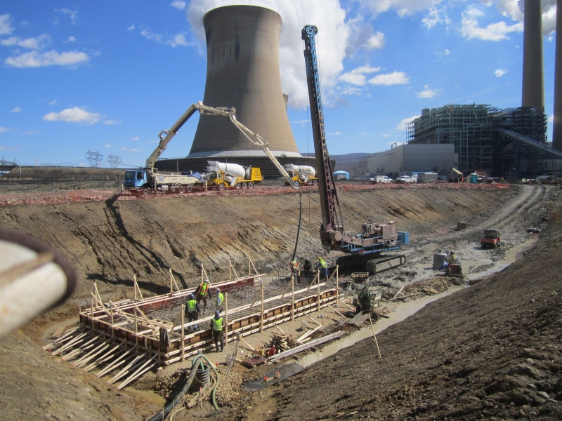 Conemaugh NRG Power Plant Somerset Steel Erection