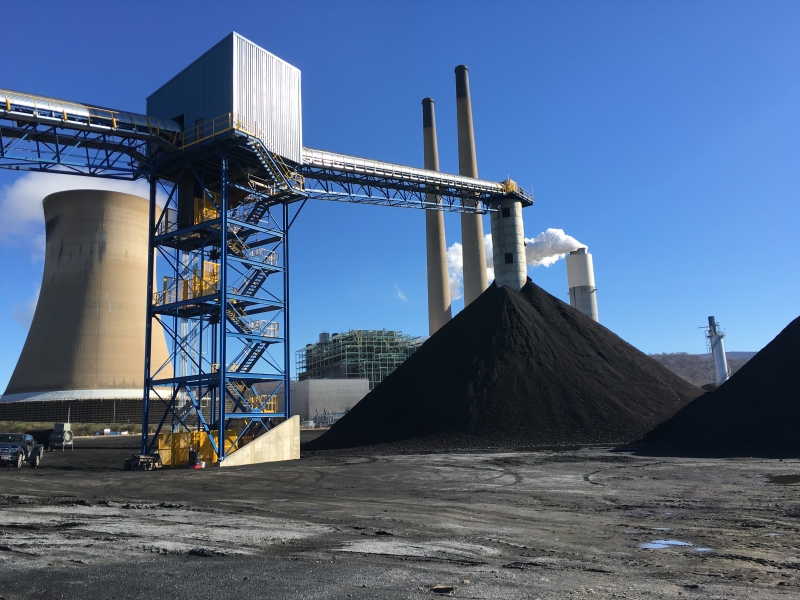 Conemaugh NRG Power Plant Somerset Steel Erection