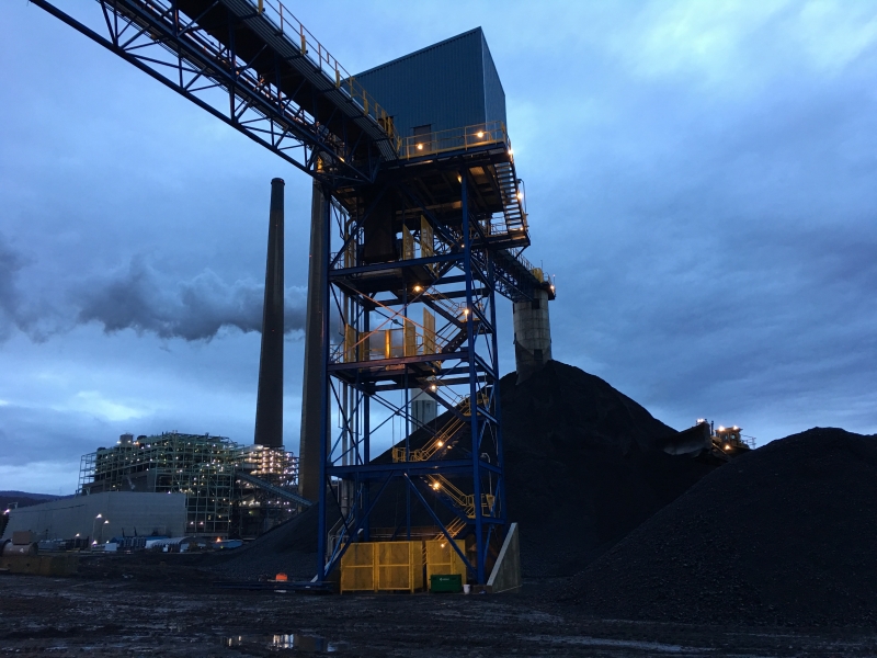 Conemaugh NRG Power Plant Somerset Steel Erection