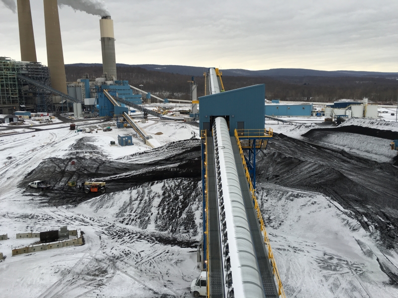 Conemaugh NRG Power Plant Somerset Steel Erection