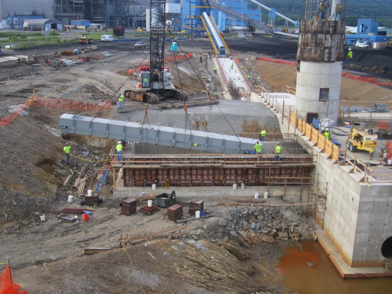 Conemaugh NRG Power Plant Somerset Steel Erection