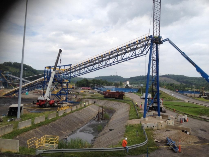 Conemaugh NRG Power Plant Somerset Steel Erection