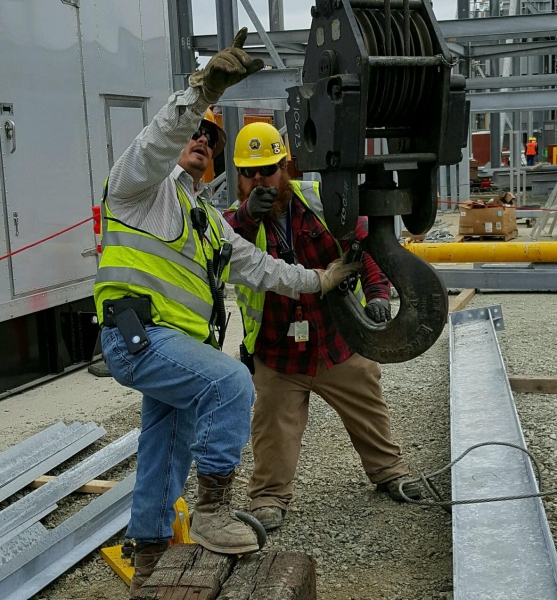 Dominion Gas LNG Cove Point Somerset Steel Erection