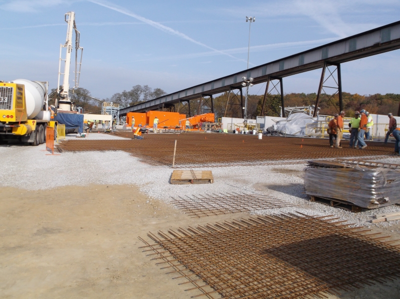 Keystone NRG Power Plant Somerset Steel Erection