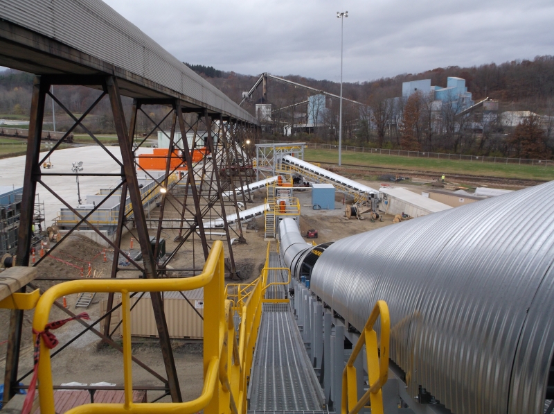 Keystone NRG Power Plant Somerset Steel Erection