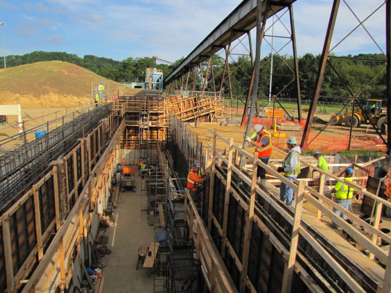 Keystone NRG Power Plant Somerset Steel Erection