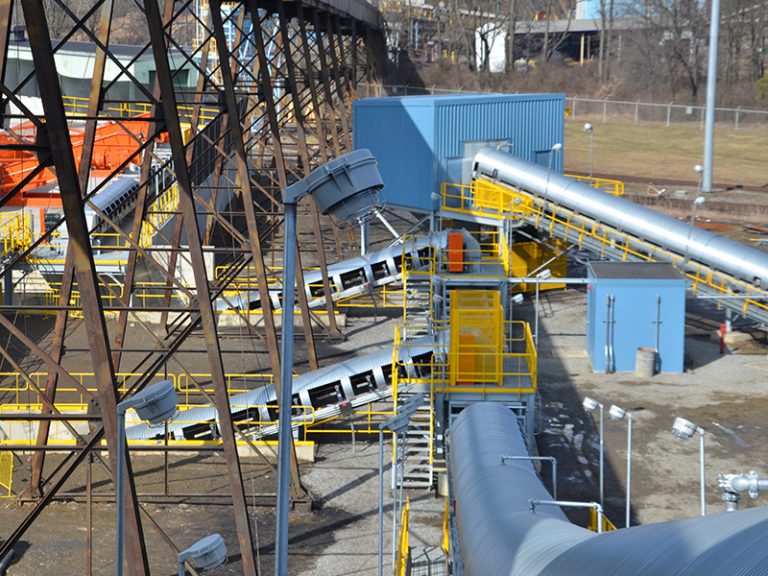 Keystone NRG Power Plant Somerset Steel Erection